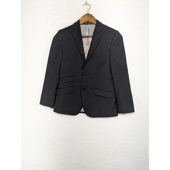 Berragamo Blue Label Black Blazer Jacket Boys Size 10 - Picture 1 of 8